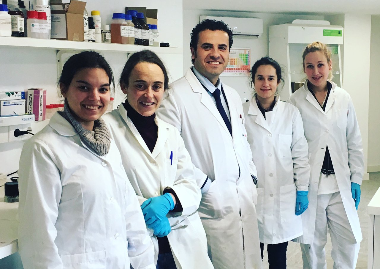 T&eacute;cnicos de laboratorio